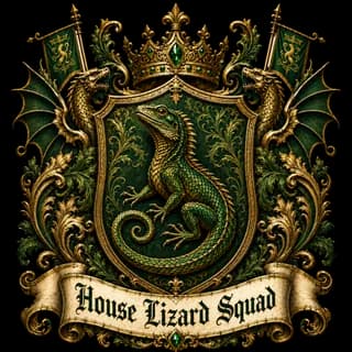 House Lizard crest
